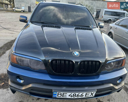 Синий БМВ Х5, объемом двигателя 4.4 л и пробегом 430 тыс. км за 7499 $, фото 4 на Automoto.ua