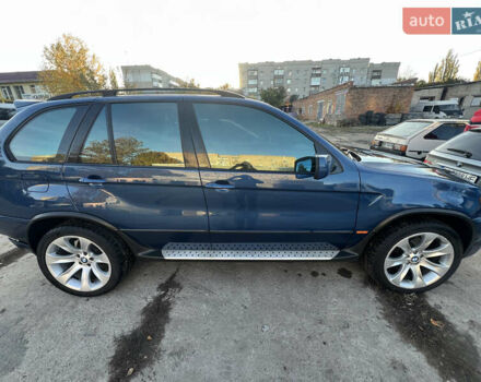 Синий БМВ Х5, объемом двигателя 4.4 л и пробегом 430 тыс. км за 7499 $, фото 6 на Automoto.ua