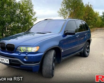 Синий БМВ Х5, объемом двигателя 4.4 л и пробегом 325 тыс. км за 7000 $, фото 5 на Automoto.ua