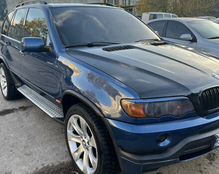 Синий БМВ Х5, объемом двигателя 4.4 л и пробегом 430 тыс. км за 7499 $, фото 5 на Automoto.ua