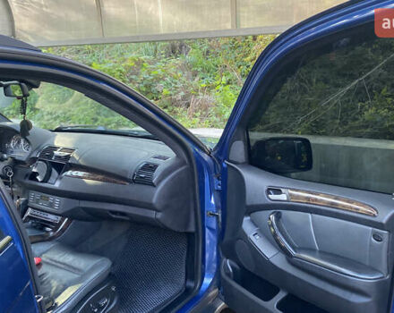 Синій БМВ Х5, об'ємом двигуна 4.4 л та пробігом 259 тис. км за 10000 $, фото 20 на Automoto.ua