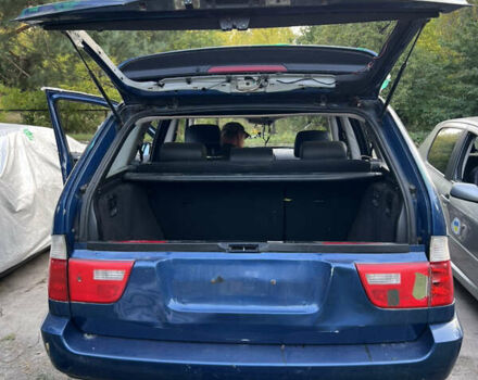 Синий БМВ Х5, объемом двигателя 3 л и пробегом 10 тыс. км за 5100 $, фото 6 на Automoto.ua