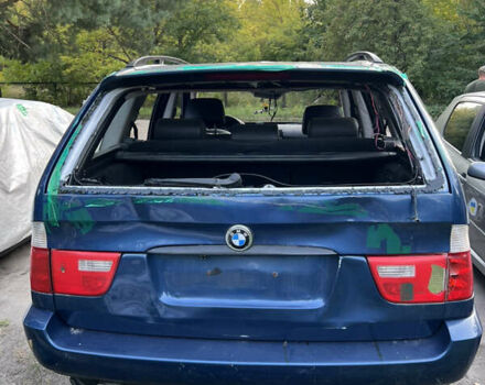 Синий БМВ Х5, объемом двигателя 3 л и пробегом 10 тыс. км за 5100 $, фото 5 на Automoto.ua