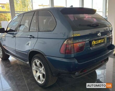 Синий БМВ Х5, объемом двигателя 3 л и пробегом 300 тыс. км за 8500 $, фото 4 на Automoto.ua