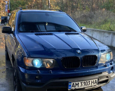 Синій БМВ Х5, об'ємом двигуна 4.4 л та пробігом 259 тис. км за 10000 $, фото 2 на Automoto.ua
