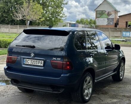 Синій БМВ Х5, об'ємом двигуна 3 л та пробігом 313 тис. км за 6800 $, фото 4 на Automoto.ua
