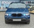 Синий БМВ Х5, объемом двигателя 4.4 л и пробегом 383 тыс. км за 7500 $, фото 1 на Automoto.ua