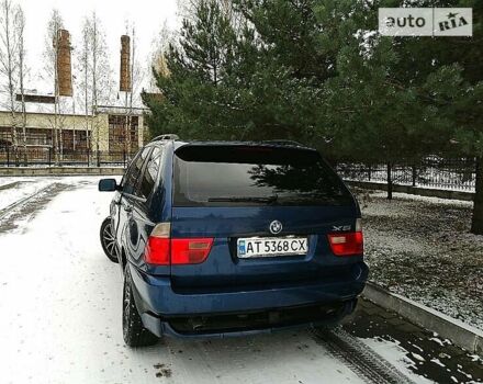 Синий БМВ Х5, объемом двигателя 3 л и пробегом 400 тыс. км за 7500 $, фото 18 на Automoto.ua