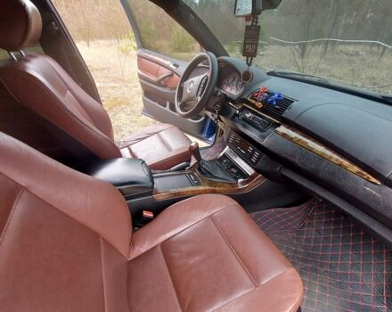 Синий БМВ Х5, объемом двигателя 3 л и пробегом 370 тыс. км за 7600 $, фото 7 на Automoto.ua