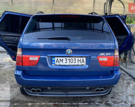 Синій БМВ Х5, об'ємом двигуна 4.4 л та пробігом 259 тис. км за 10000 $, фото 14 на Automoto.ua