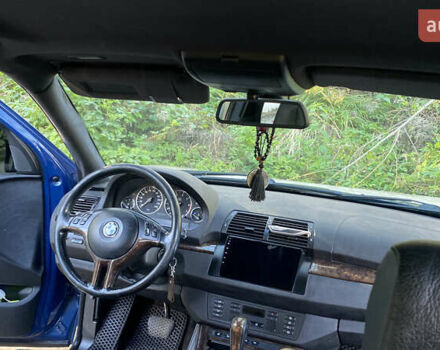 Синій БМВ Х5, об'ємом двигуна 4.4 л та пробігом 259 тис. км за 10000 $, фото 17 на Automoto.ua