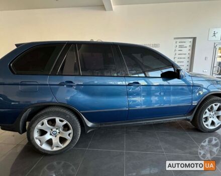 Синий БМВ Х5, объемом двигателя 3 л и пробегом 300 тыс. км за 8500 $, фото 7 на Automoto.ua