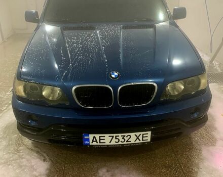 Синий БМВ Х5, объемом двигателя 3 л и пробегом 368 тыс. км за 10500 $, фото 4 на Automoto.ua