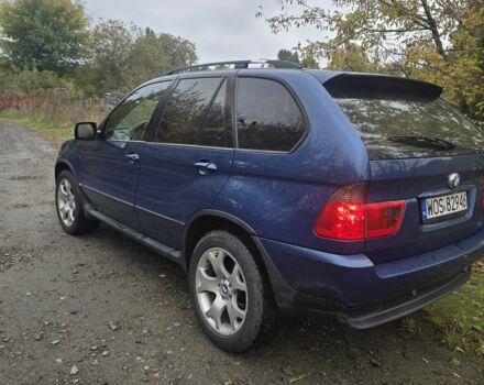Синий БМВ Х5, объемом двигателя 3 л и пробегом 340 тыс. км за 4300 $, фото 5 на Automoto.ua