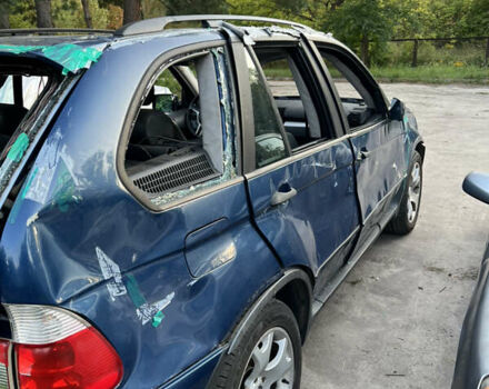 Синий БМВ Х5, объемом двигателя 3 л и пробегом 10 тыс. км за 5100 $, фото 8 на Automoto.ua