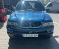 Синий БМВ Х5, объемом двигателя 3 л и пробегом 456 тыс. км за 7000 $, фото 1 на Automoto.ua