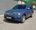Синий БМВ Х5, объемом двигателя 4.62 л и пробегом 260 тыс. км за 6800 $, фото 1 на Automoto.ua