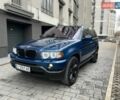 Синий БМВ Х5, объемом двигателя 2.93 л и пробегом 282 тыс. км за 8500 $, фото 1 на Automoto.ua