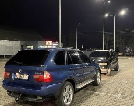 Синий БМВ Х5, объемом двигателя 2.9 л и пробегом 300 тыс. км за 6800 $, фото 2 на Automoto.ua