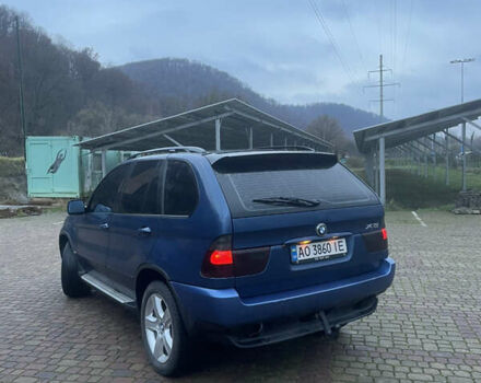 Синій БМВ Х5, об'ємом двигуна 3 л та пробігом 300 тис. км за 6500 $, фото 3 на Automoto.ua