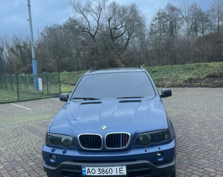 Синій БМВ Х5, об'ємом двигуна 3 л та пробігом 300 тис. км за 6500 $, фото 7 на Automoto.ua