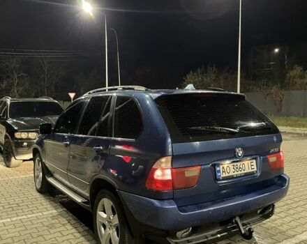 Синий БМВ Х5, объемом двигателя 2.9 л и пробегом 300 тыс. км за 6800 $, фото 4 на Automoto.ua