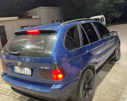 Синий БМВ Х5, объемом двигателя 3 л и пробегом 286 тыс. км за 9500 $, фото 5 на Automoto.ua