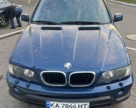 Синий БМВ Х5, объемом двигателя 3 л и пробегом 173 тыс. км за 8800 $, фото 7 на Automoto.ua