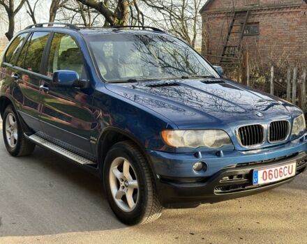 Синій БМВ Х5, об'ємом двигуна 3 л та пробігом 316 тис. км за 3900 $, фото 4 на Automoto.ua