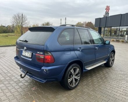 Синій БМВ Х5, об'ємом двигуна 3 л та пробігом 300 тис. км за 5500 $, фото 4 на Automoto.ua