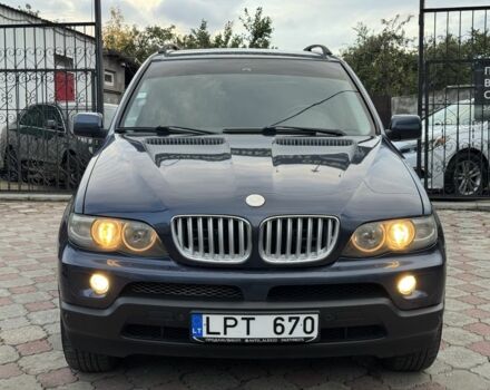 Синій БМВ Х5, об'ємом двигуна 3 л та пробігом 340 тис. км за 6299 $, фото 2 на Automoto.ua