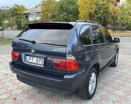 Синій БМВ Х5, об'ємом двигуна 3 л та пробігом 340 тис. км за 6299 $, фото 4 на Automoto.ua