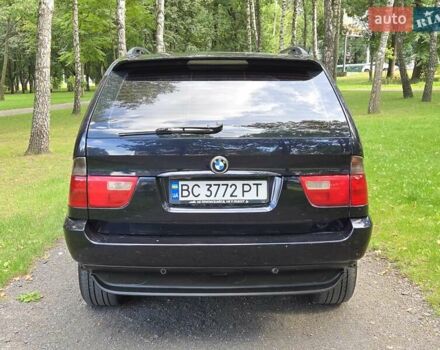 Синій БМВ Х5, об'ємом двигуна 3 л та пробігом 371 тис. км за 8500 $, фото 14 на Automoto.ua