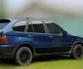 Синий БМВ Х5, объемом двигателя 3 л и пробегом 354 тыс. км за 3914 $, фото 1 на Automoto.ua