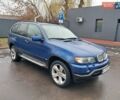 Синий БМВ Х5, объемом двигателя 4.4 л и пробегом 340 тыс. км за 6200 $, фото 1 на Automoto.ua