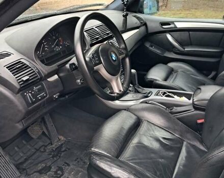 Синий БМВ Х5, объемом двигателя 4.4 л и пробегом 340 тыс. км за 6200 $, фото 10 на Automoto.ua