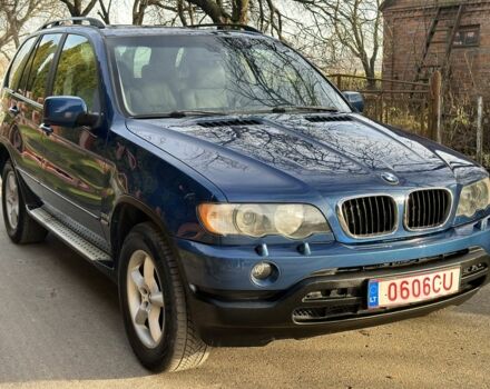 Синій БМВ Х5, об'ємом двигуна 3 л та пробігом 316 тис. км за 3900 $, фото 12 на Automoto.ua