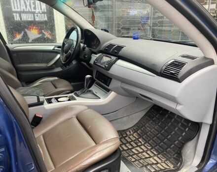 Синій БМВ Х5, об'ємом двигуна 3 л та пробігом 340 тис. км за 4499 $, фото 14 на Automoto.ua