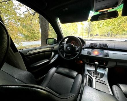 Синий БМВ Х5, объемом двигателя 3 л и пробегом 340 тыс. км за 9500 $, фото 16 на Automoto.ua