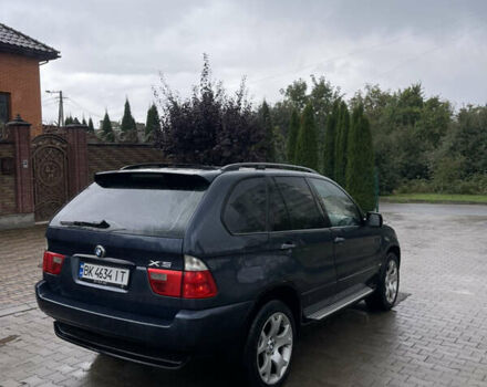 Синий БМВ Х5, объемом двигателя 3 л и пробегом 380 тыс. км за 9500 $, фото 5 на Automoto.ua