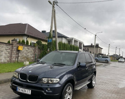 Синий БМВ Х5, объемом двигателя 3 л и пробегом 380 тыс. км за 9500 $, фото 7 на Automoto.ua