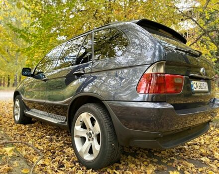 Синий БМВ Х5, объемом двигателя 3 л и пробегом 340 тыс. км за 9500 $, фото 2 на Automoto.ua