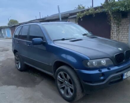 Синій БМВ Х5, об'ємом двигуна 3 л та пробігом 260 тис. км за 4800 $, фото 1 на Automoto.ua