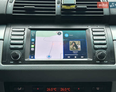 Синий БМВ Х5, объемом двигателя 3 л и пробегом 343 тыс. км за 9399 $, фото 20 на Automoto.ua