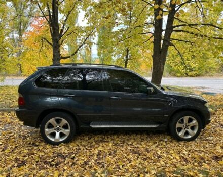 Синий БМВ Х5, объемом двигателя 3 л и пробегом 340 тыс. км за 9500 $, фото 6 на Automoto.ua