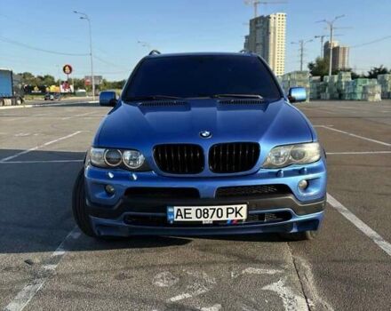 Синий БМВ Х5, объемом двигателя 4.8 л и пробегом 290 тыс. км за 12500 $, фото 8 на Automoto.ua