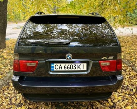 Синий БМВ Х5, объемом двигателя 3 л и пробегом 340 тыс. км за 9500 $, фото 3 на Automoto.ua