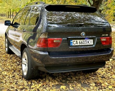 Синий БМВ Х5, объемом двигателя 3 л и пробегом 340 тыс. км за 9500 $, фото 22 на Automoto.ua