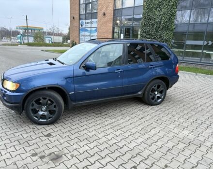 Синій БМВ Х5, об'ємом двигуна 3 л та пробігом 315 тис. км за 3950 $, фото 1 на Automoto.ua