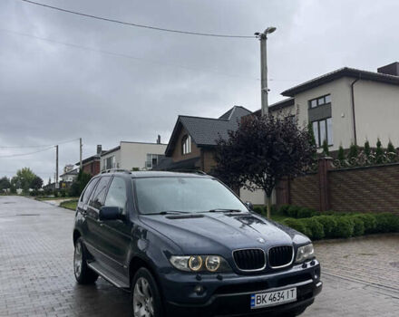 Синий БМВ Х5, объемом двигателя 3 л и пробегом 380 тыс. км за 9500 $, фото 8 на Automoto.ua